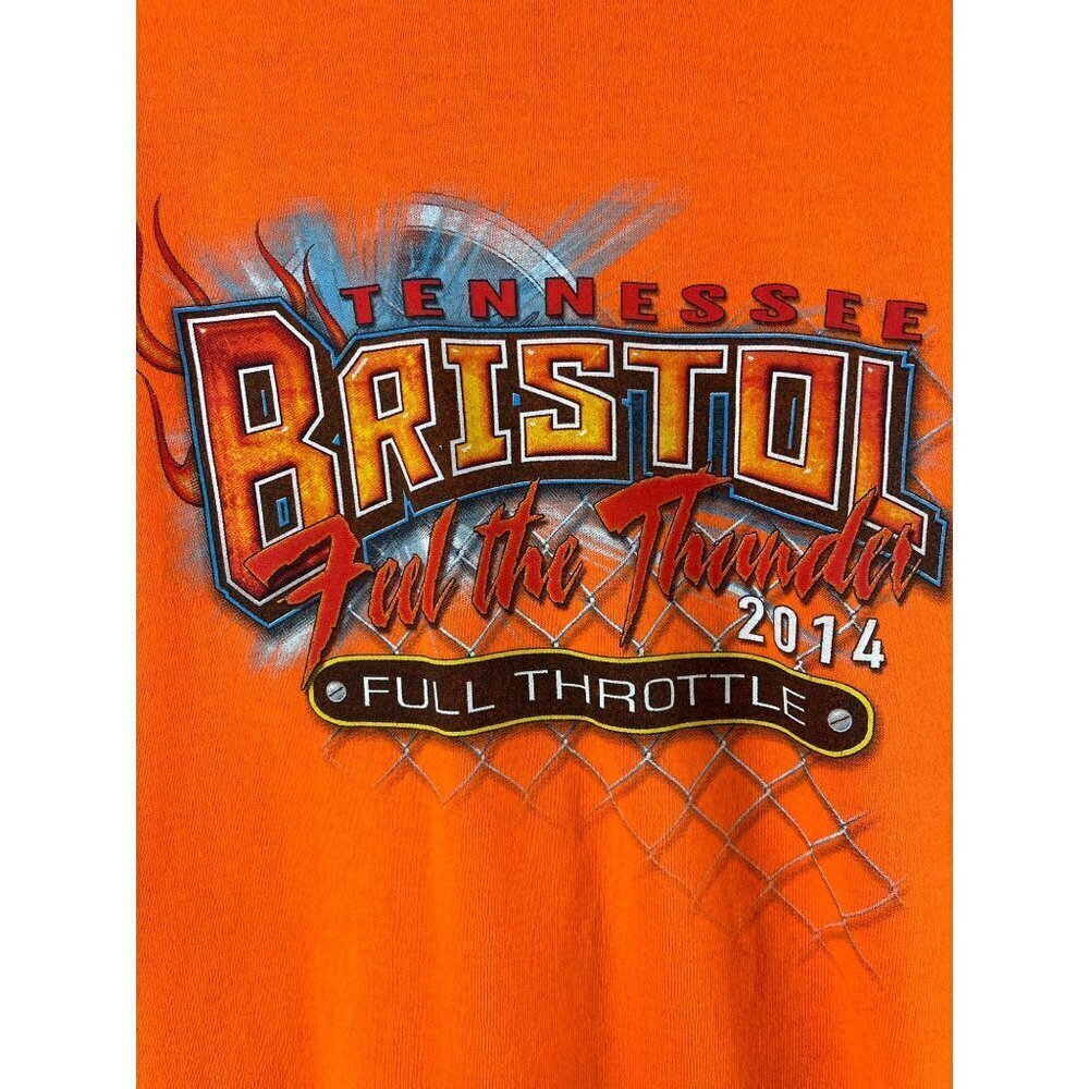 Bristol Racing Tennessee Feel The Thunder 2014 XL READ SIZE - Picture 2 of 6